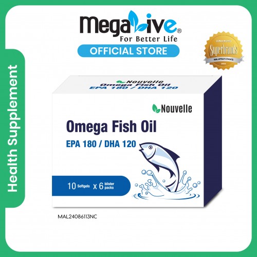 Nouvelle Omega Fish Oil EPA180 / DHA120